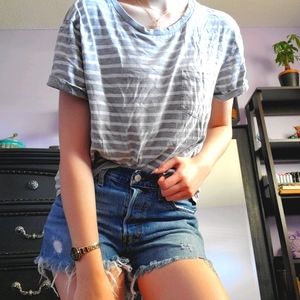 Striped T shirt